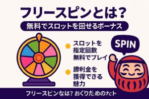 フリースピンとは？無料でスロットを回せるボーナスの魅力