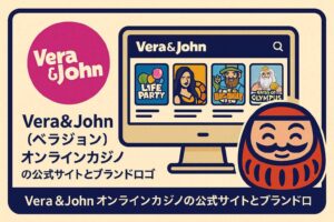 Vera & John（ベラジョン）オンラインカジノの公式サイトとブランドロゴ