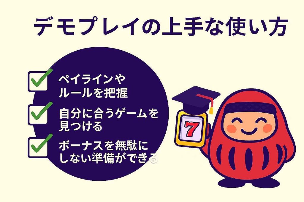 デモプレイ活用法チェックリスト|初心者が失敗しないための準備方法