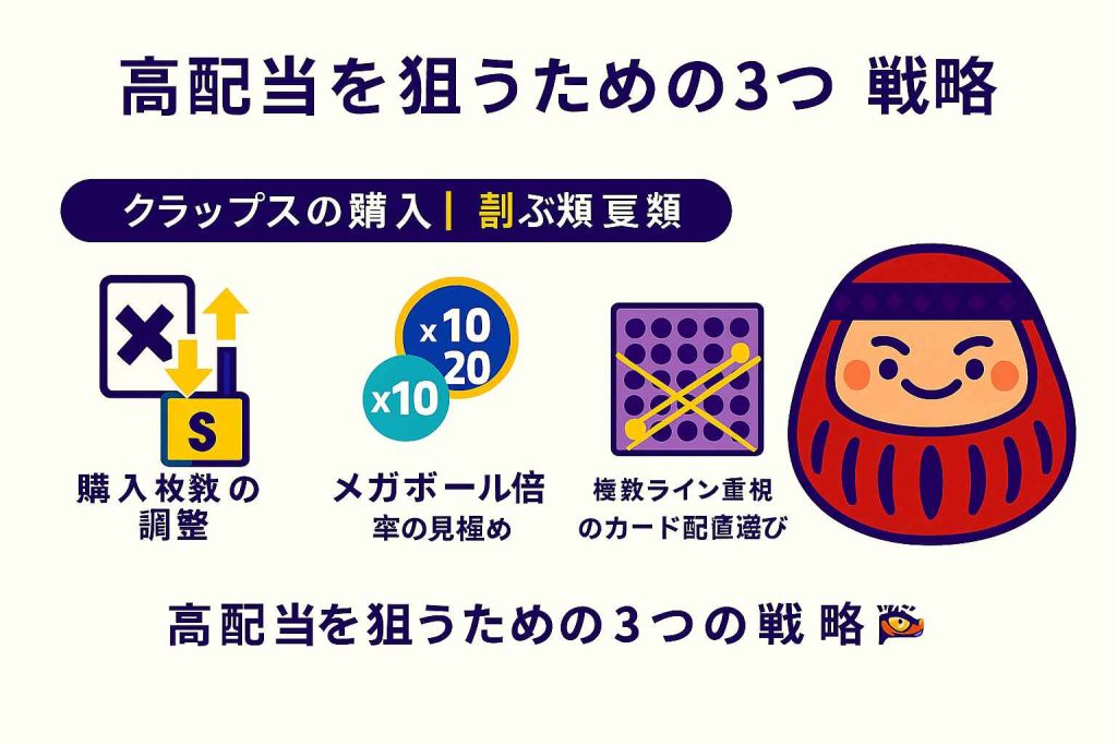 メガボールで勝率を上げるための戦略ポイント図解